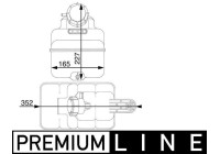 Vase d'expansion, liquide de refroidissement BEHR *** PREMIUM LINE ***