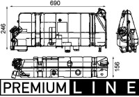 Vase d'expansion, liquide de refroidissement BEHR *** PREMIUM LINE ***