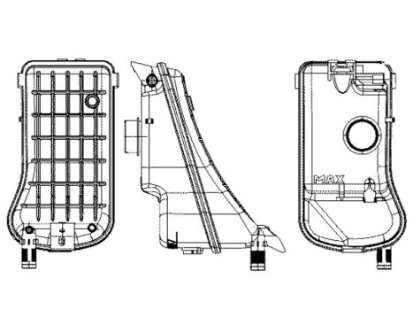 Vase d'expansion, liquide de refroidissement BEHR