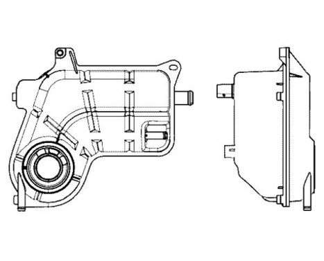 Vase d'expansion, liquide de refroidissement BEHR