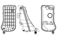 Vase d'expansion, liquide de refroidissement BEHR