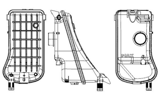 Vase d'expansion, liquide de refroidissement BEHR