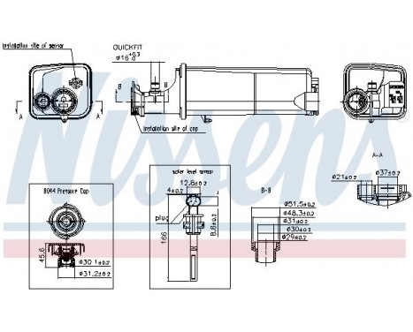 Vase d'expansion, liquide de refroidissement