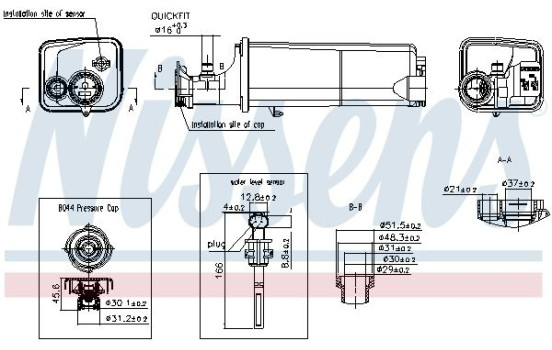 Vase d'expansion, liquide de refroidissement