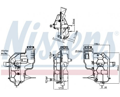 Vase d'expansion, liquide de refroidissement