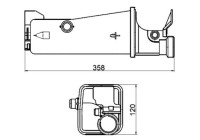 Vase d'expansion, liquide de refroidissement