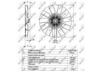 Embrayage, ventilateur de radiateur 49563 NRF