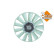Embrayage, ventilateur de radiateur 49798 NRF