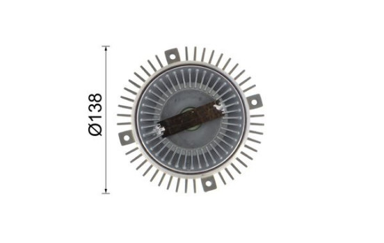 Embrayage, ventilateur de radiateur BEHR HELLA SERVICE *** PREMIUM LINE ***, Image 12