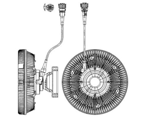 Embrayage, ventilateur de radiateur BEHR *** PREMIUM LINE ***