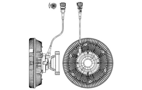 Embrayage, ventilateur de radiateur BEHR *** PREMIUM LINE ***