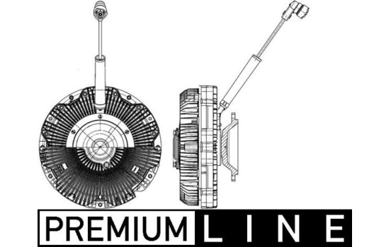 Embrayage, ventilateur de radiateur BEHR *** PREMIUM LINE ***, Image 2