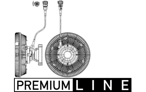 Embrayage, ventilateur de radiateur BEHR *** PREMIUM LINE ***, Image 2