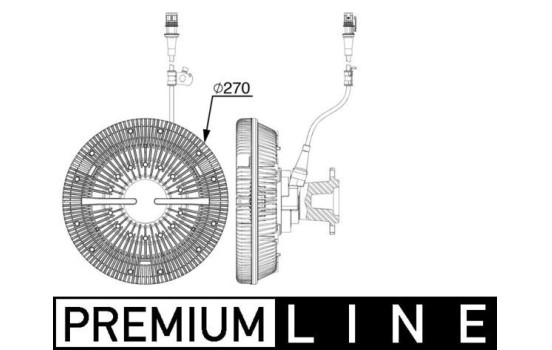Embrayage, ventilateur de radiateur BEHR *** PREMIUM LINE ***