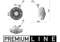 Embrayage, ventilateur de radiateur BEHR *** PREMIUM LINE ***