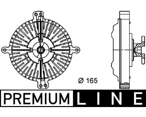 Embrayage, ventilateur de radiateur BEHR *** PREMIUM LINE ***