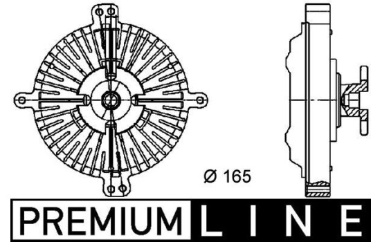Embrayage, ventilateur de radiateur BEHR *** PREMIUM LINE ***