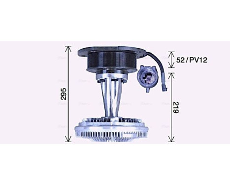 Embrayage, ventilateur de radiateur, Image 2