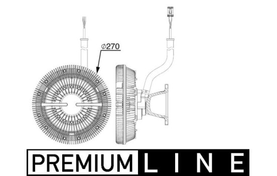Embrayage, ventilateur de radiateur