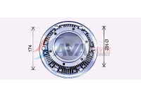 Embrayage, ventilateur de radiateur