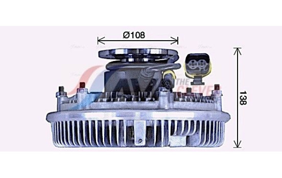 Embrayage, ventilateur de radiateur