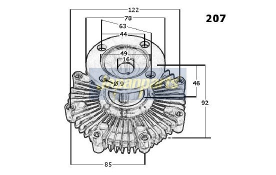 Embrayage, ventilateur de radiateur, Image 3