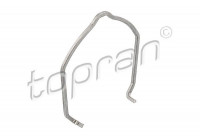Bride de fixation, gaine de suralimentation