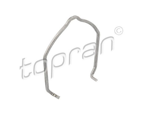 Bride de fixation, gaine de suralimentation