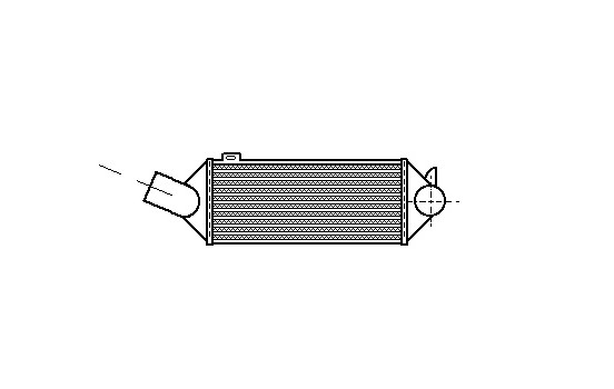 INTERCOOLER 1.7 Turbo Diesel jusqu'à '94 37004011 International Radiators