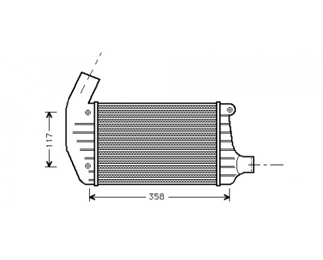 INTERCOOLER 2.0i 16V, Turbo 01004067 International Radiators