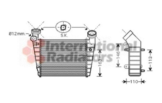 INTERCOOLER à '03 58004216 International Radiators, Image 2