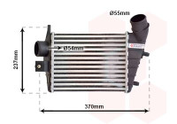 Intercooler, échangeur 01004085 International Radiators