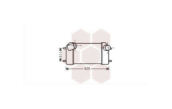 Intercooler, échangeur 02004181 International Radiators, Image 2
