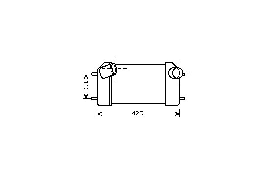 Intercooler, échangeur 02004181 International Radiators