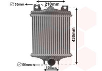 Intercooler, échangeur 02014706 International Radiators