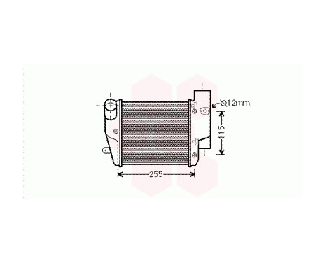 Intercooler, échangeur 03004302 International Radiators, Image 2