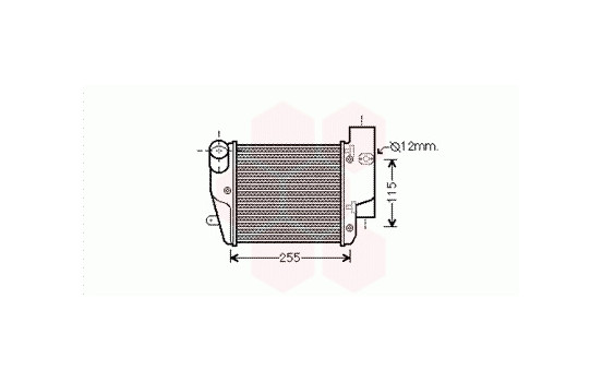 Intercooler, échangeur 03004302 International Radiators, Image 2