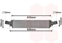 Intercooler, échangeur 03004406 International Radiators
