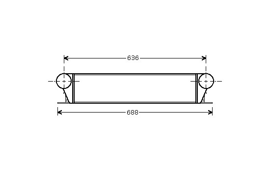 Intercooler, échangeur 06004253 International Radiators, Image 2