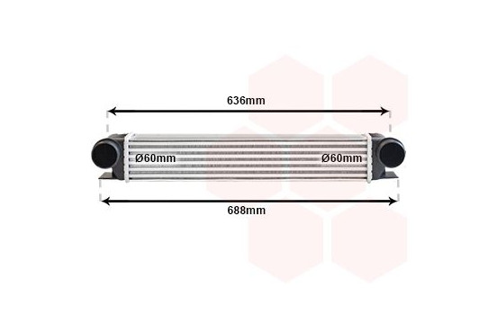 Intercooler, échangeur 06004253 International Radiators