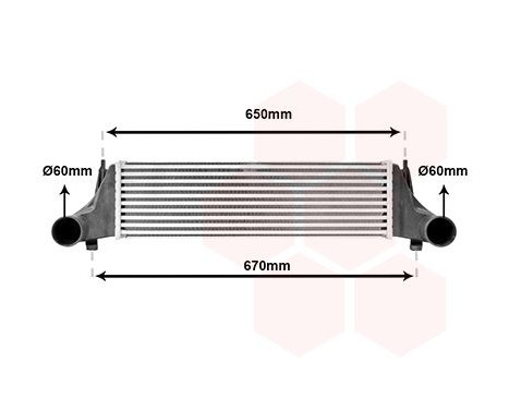 Intercooler, échangeur 06004576 International Radiators