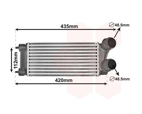 Intercooler, échangeur 09014705 International Radiators