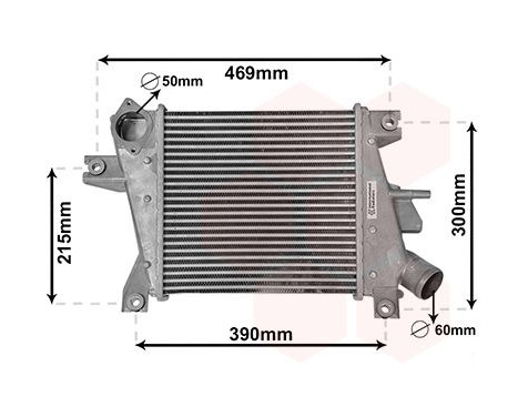 Intercooler, échangeur 13014702 International Radiators
