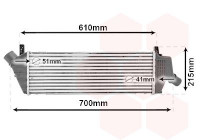 Intercooler, échangeur 13014714 International Radiators