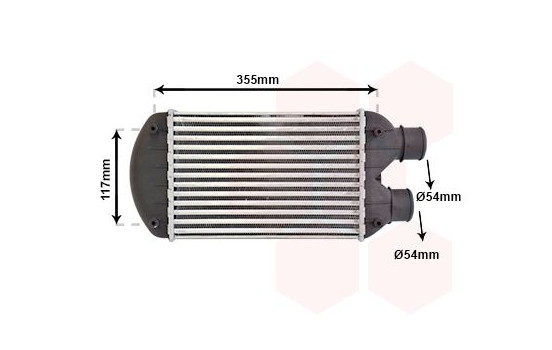 Intercooler, échangeur 17004267 International Radiators