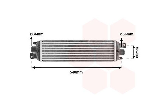 Intercooler, échangeur 17004337 International Radiators
