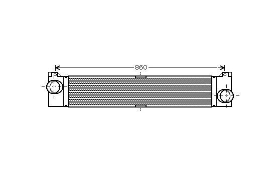 Intercooler, échangeur 17004353 International Radiators, Image 2