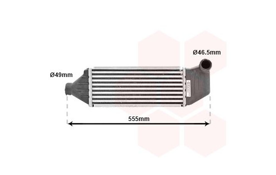 Intercooler, échangeur 18004309 International Radiators, Image 2