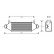 Intercooler, échangeur 18004314 International Radiators, Vignette 2