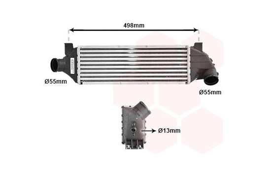Intercooler, échangeur 18004315 International Radiators